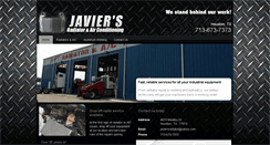 Desktop Screenshot of javiersradiatorandac.com